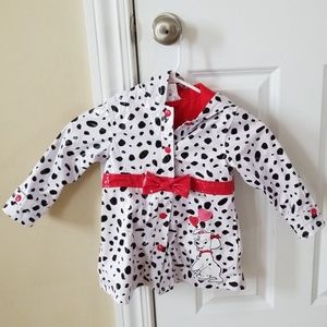 Disney girl fully lined raincoat